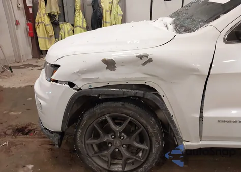 2014 Jeep Grand Cherokee Overland z USA, uszkodzony, nr VIN 1C4RJFCG4EC266238